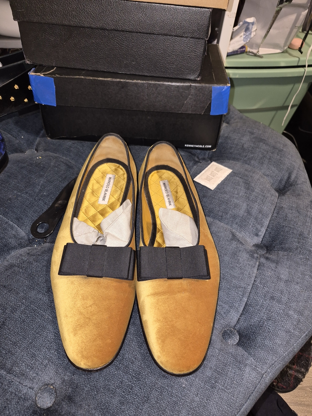 Manolo Blahnik 'Toro' Opera Shoes - Men's 11